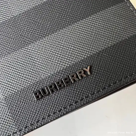 Official First Bag Ru BURBERRY WALLET 0502